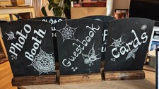 5 x Chalkboard Blackboard