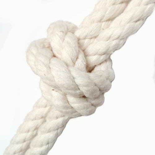 Natural cotton rope 14mm x - natural,