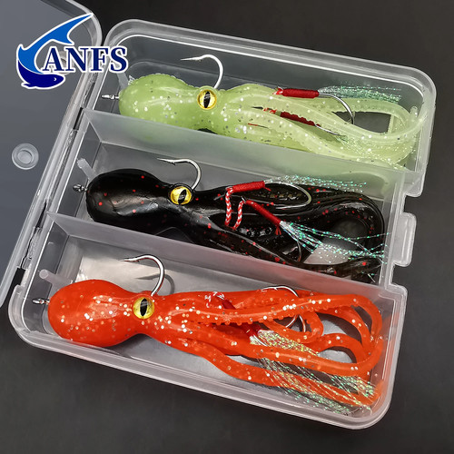 3pcs glowing squid - 3pcs,