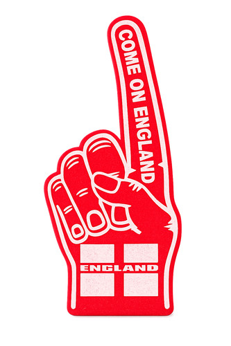 England foam finger - hand, –