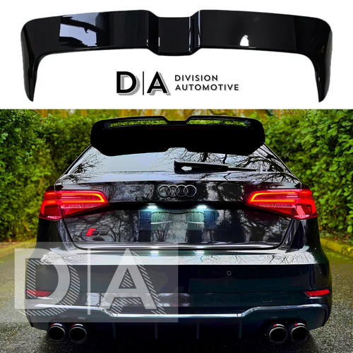Gloss black rear boot roof - gloss,