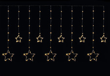 Snowtime Star Curtain Night