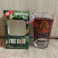 Captain Morgan Tiki Bar Rum Glass Tumbler NEW IN BOX
