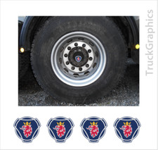 Scania Centre of wheels  Decal,Sticker Graphic, New Generation Streamline (17)