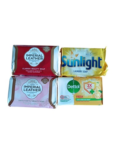 Mixed soap bars - 4,
