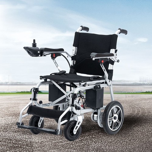 Electric folding wheelchair - wheelchair, |