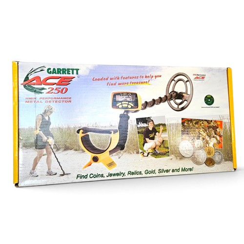 Garrett ace 250 metal detector - ace,