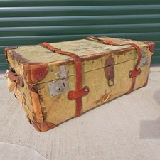 Vintage Wood Canvas & Leather