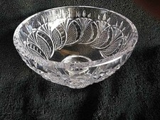 Waterford Crystal Seahorse 6" Footed Bowl-Mint