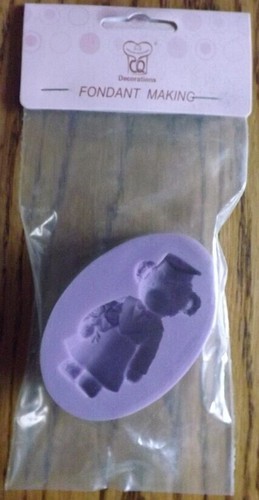 Silicone mould teddy - -,