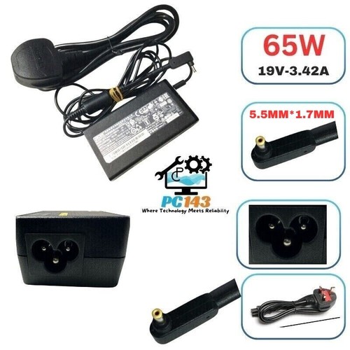Geniune acer laptop charger - geniune,