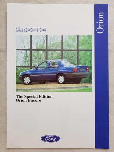 Ford orion encore - orion, sales