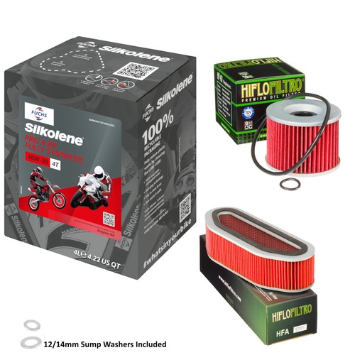 Cb750 air oil filter service - air,