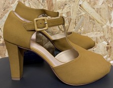 Ladies Clarks Leather T-Bar