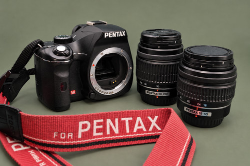 Pentax dslr twin lens - pentax,