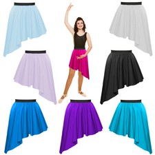 Women's DANCE Skirt ADULT Mid