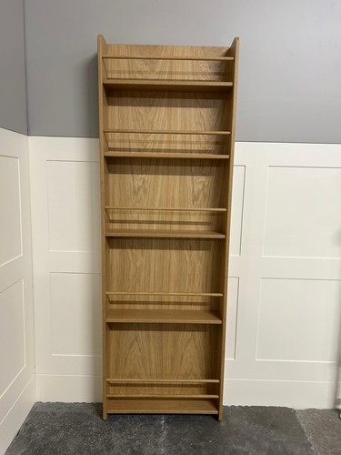 Oak bottle rack
