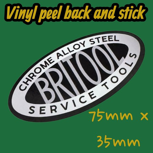 Britool vinyl sticker tool box - sticker,
