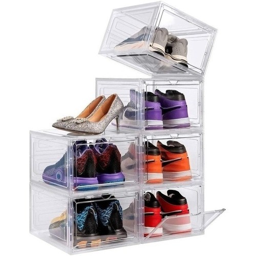 6pcs shoe box storage - shoe,