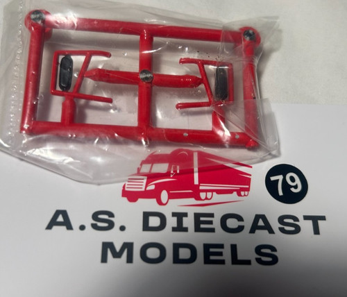 Corgi modern truck red - truck,