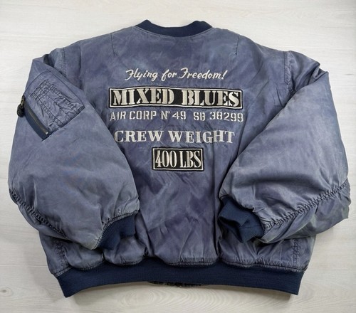 Vtg mixed blues - vtg, flyer