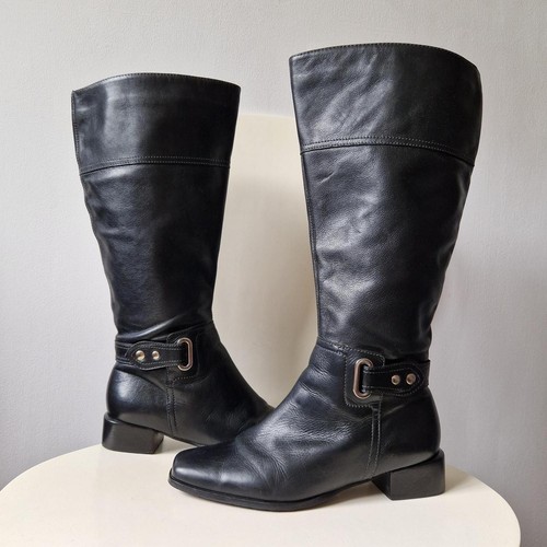 Vintage y2k square toe - square, black
