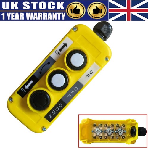 Three button control box - three,