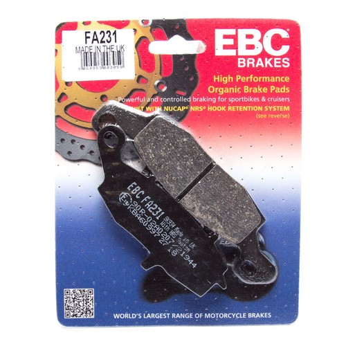 Ebc fa231 organic brake pads - fa231,