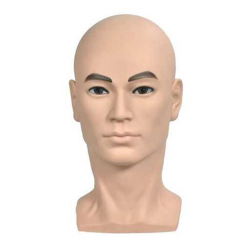 Pvc male mannequin hat - ,