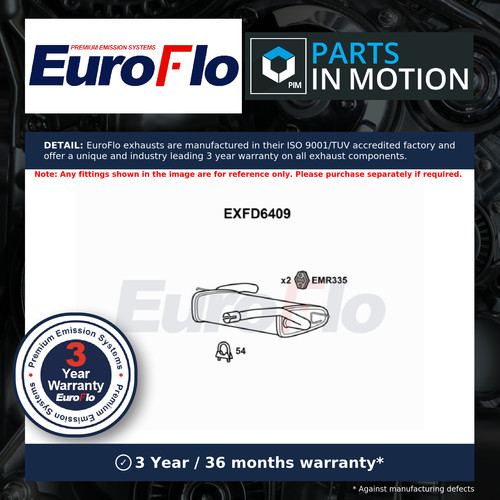 Exhaust back rear - back, box