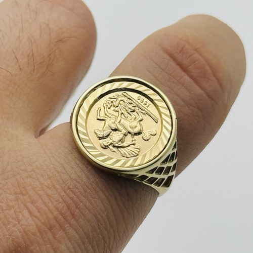 Genuine mens 9ct yellow - mens, gold