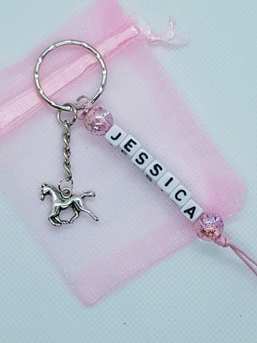 Personalised horse keyring - ,