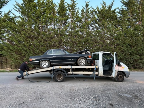Mercedes r107 380sl c107 - sl,