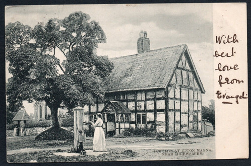 Postcard upton magna - upton,