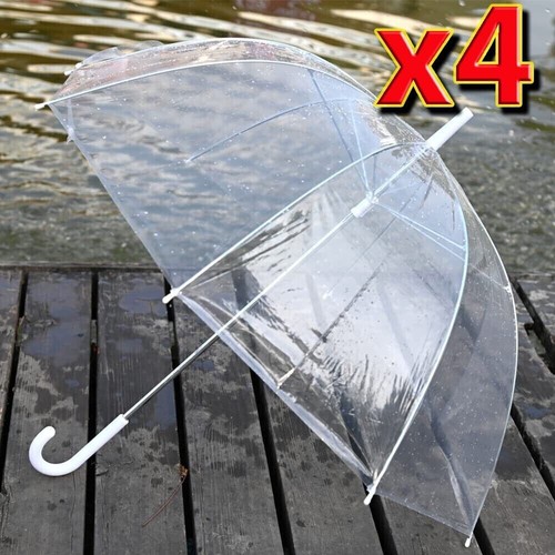Set rain umbrellas - 4, dome