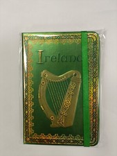 Irish Harp Notebook - Irish Gift