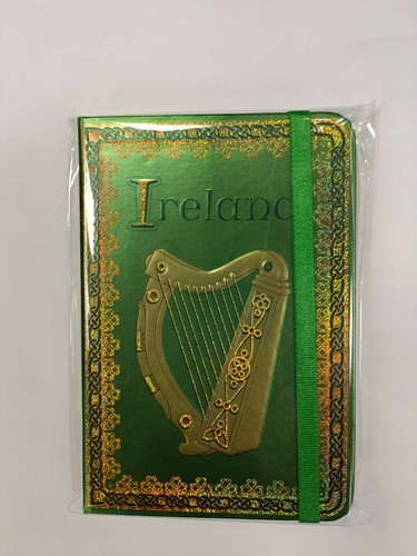 Irish harp notebook - irish,