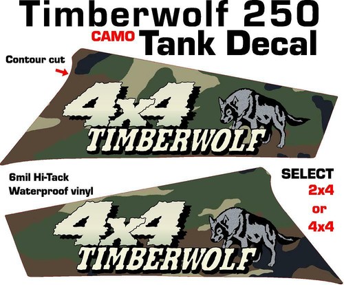 Yamaha timberwolf 250 4x4 2x4 - yamaha,