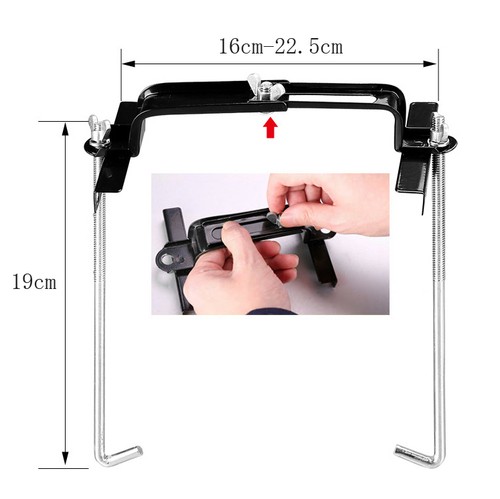 Car battery holder adjustable - battery,