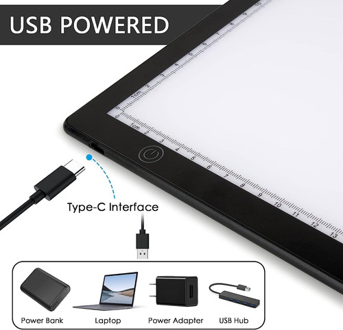 Slide viewer light pad - slide, for