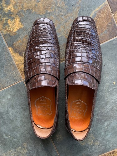 New and lingwood mens leather - and,