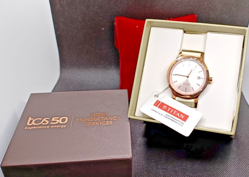 Titan ladies rose gold - titan, tone