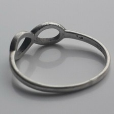 Sterling Silver Infinity Ring 925 Stamped 