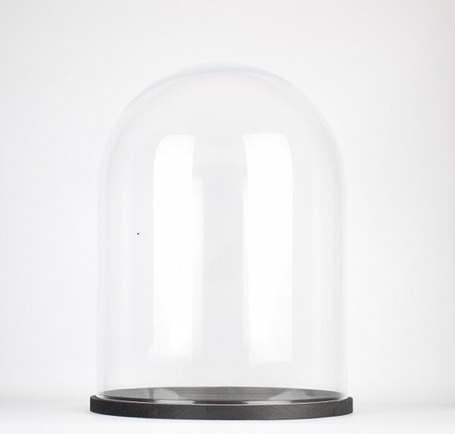 Large glass dome - dome, handmade