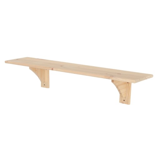 Solid pine traditional shelf - solid,