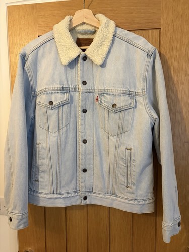 Levi pale denim - denim, shearling