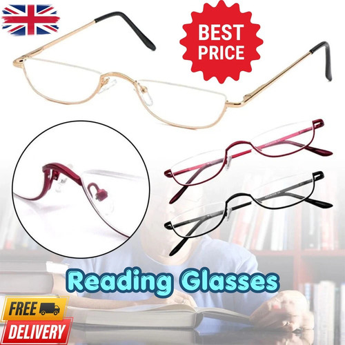 Metal half moon reading - metal,