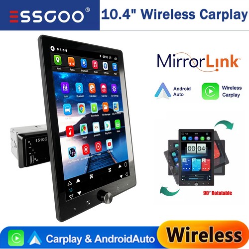Single din wireless - 10.4",