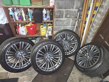BMW M5 ORIGINAL 19" ALLOY WHEELS WITH  PIRELLI P-ZERO TYRES 