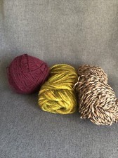 knitting crochet yarn bundle